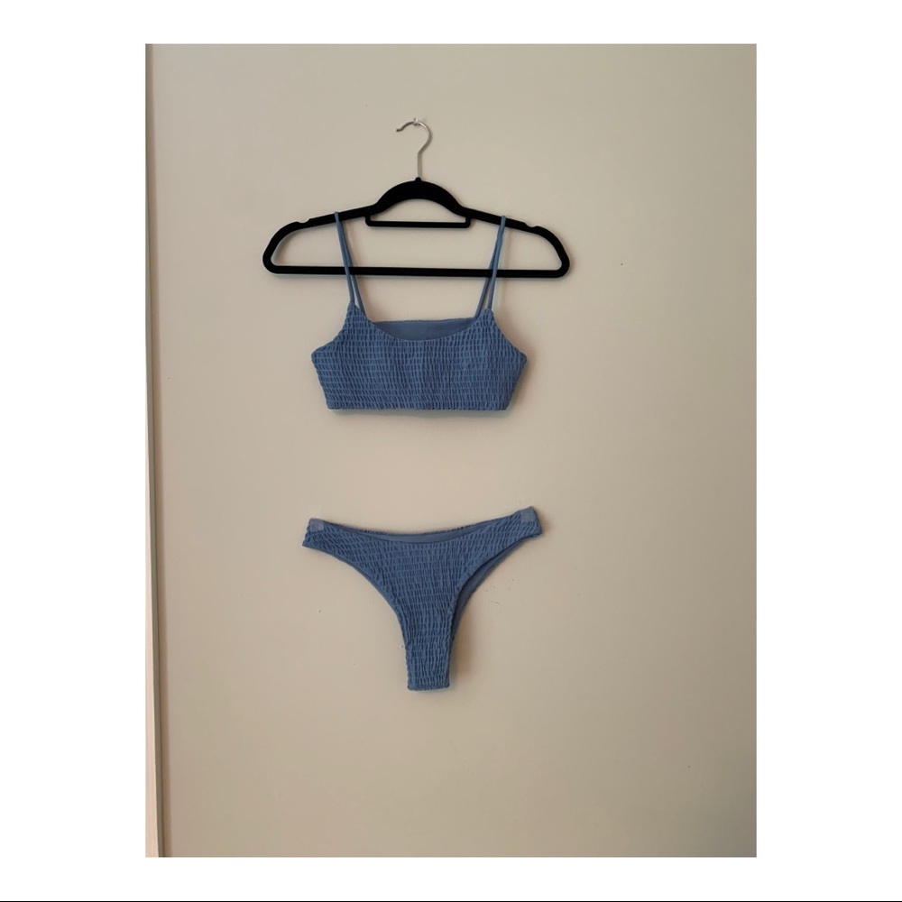 NWOT- Shein Scrunch Bikini Set